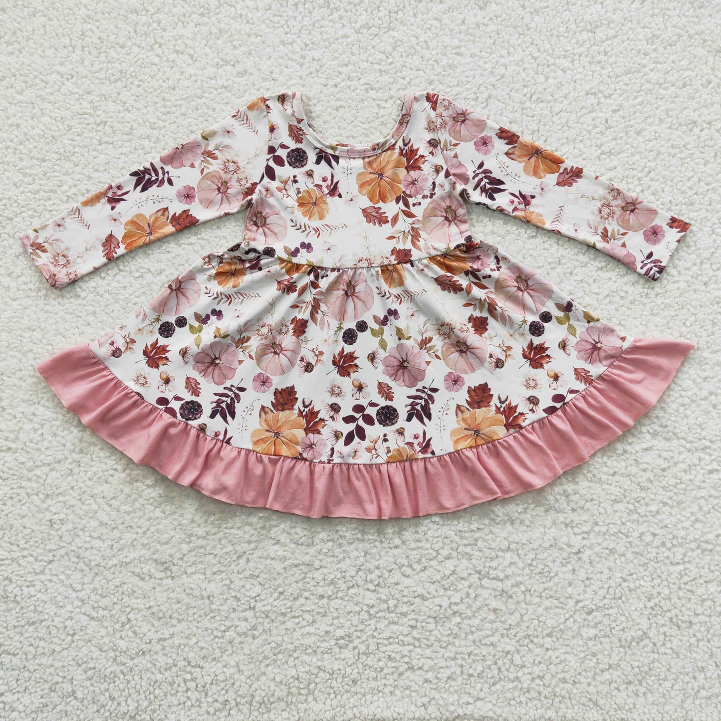 Floral pumpkin dress