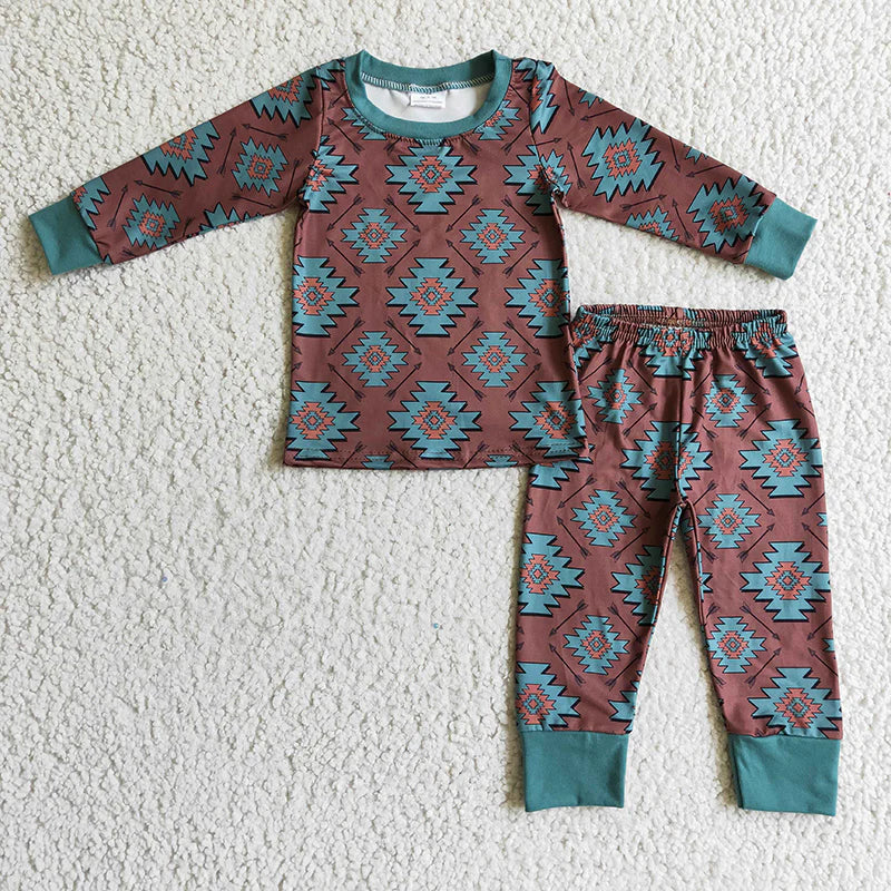 Teal Western Set