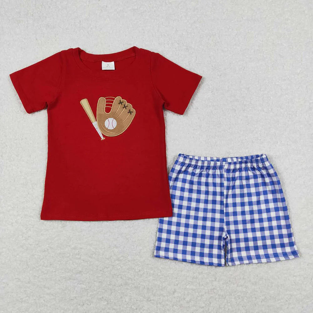Red & blue baseball set