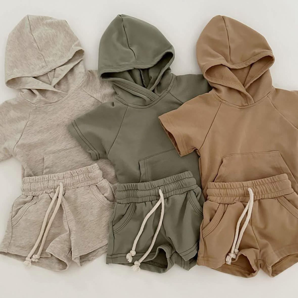Kids hooded lounge set