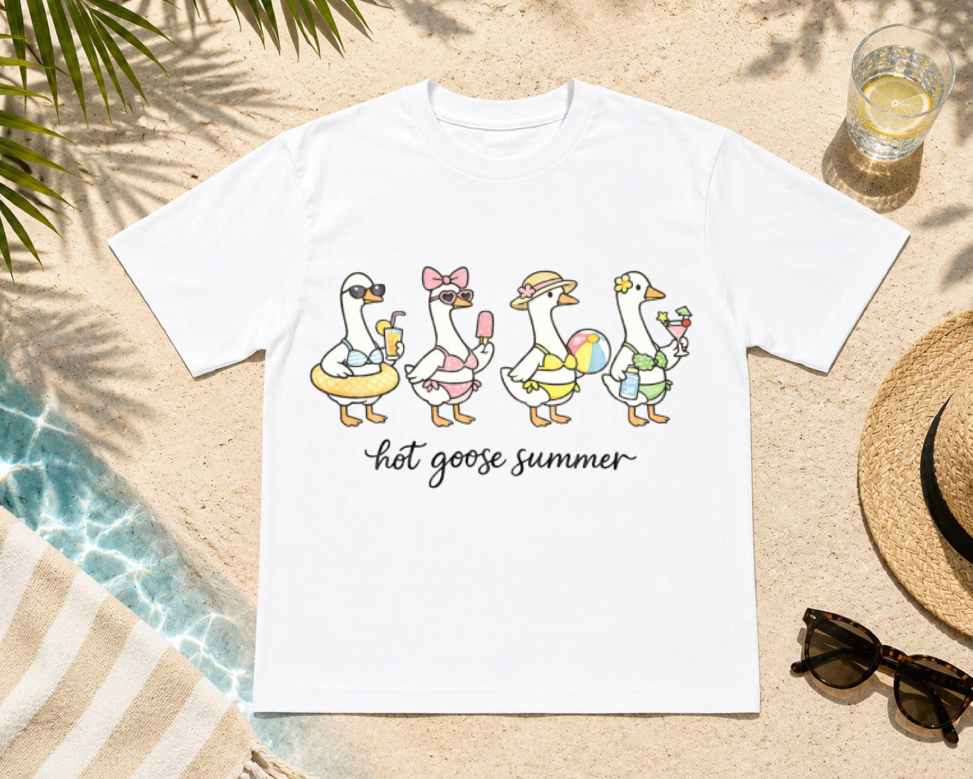 Hot goose summer