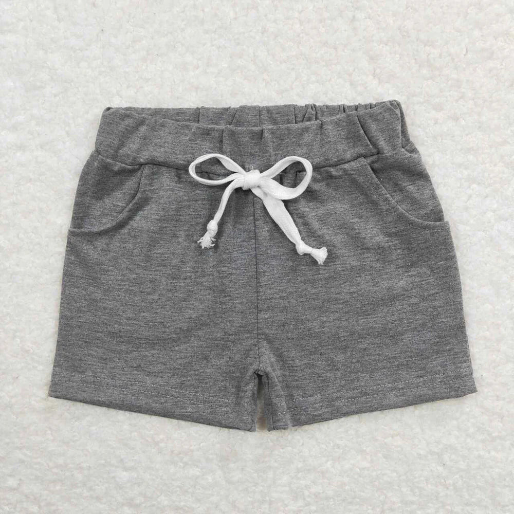 Grey pocket shorts