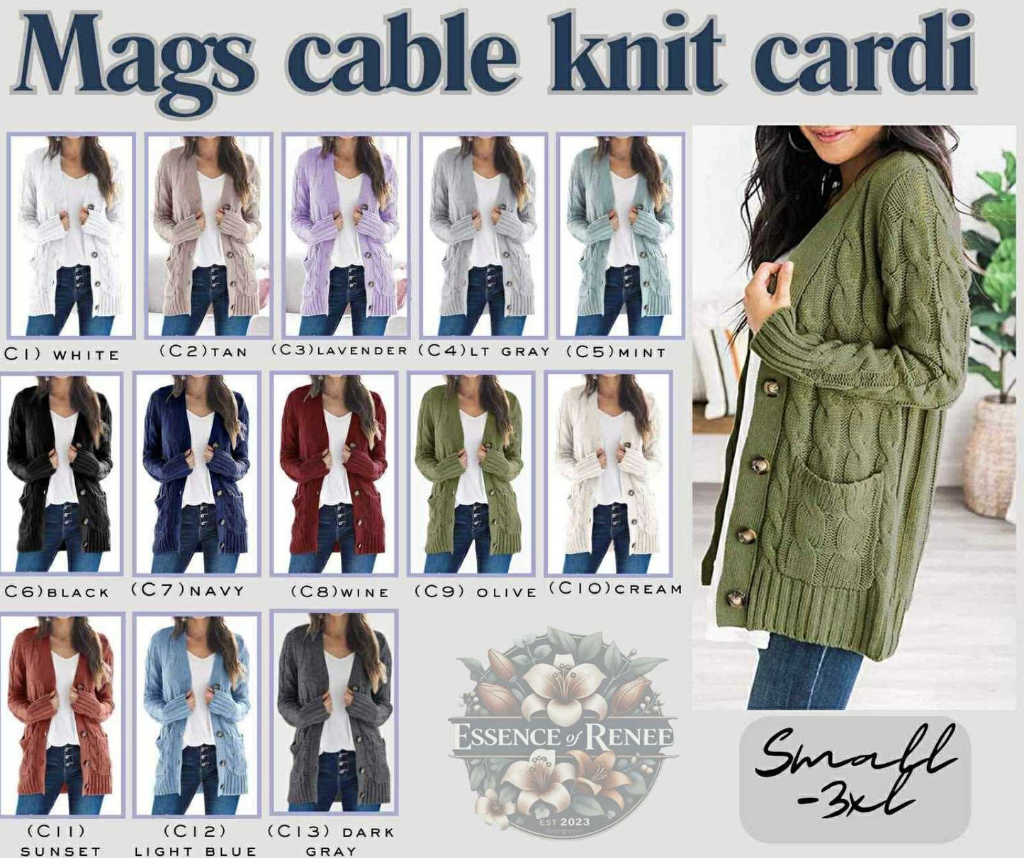 Cable Knit Cardigans