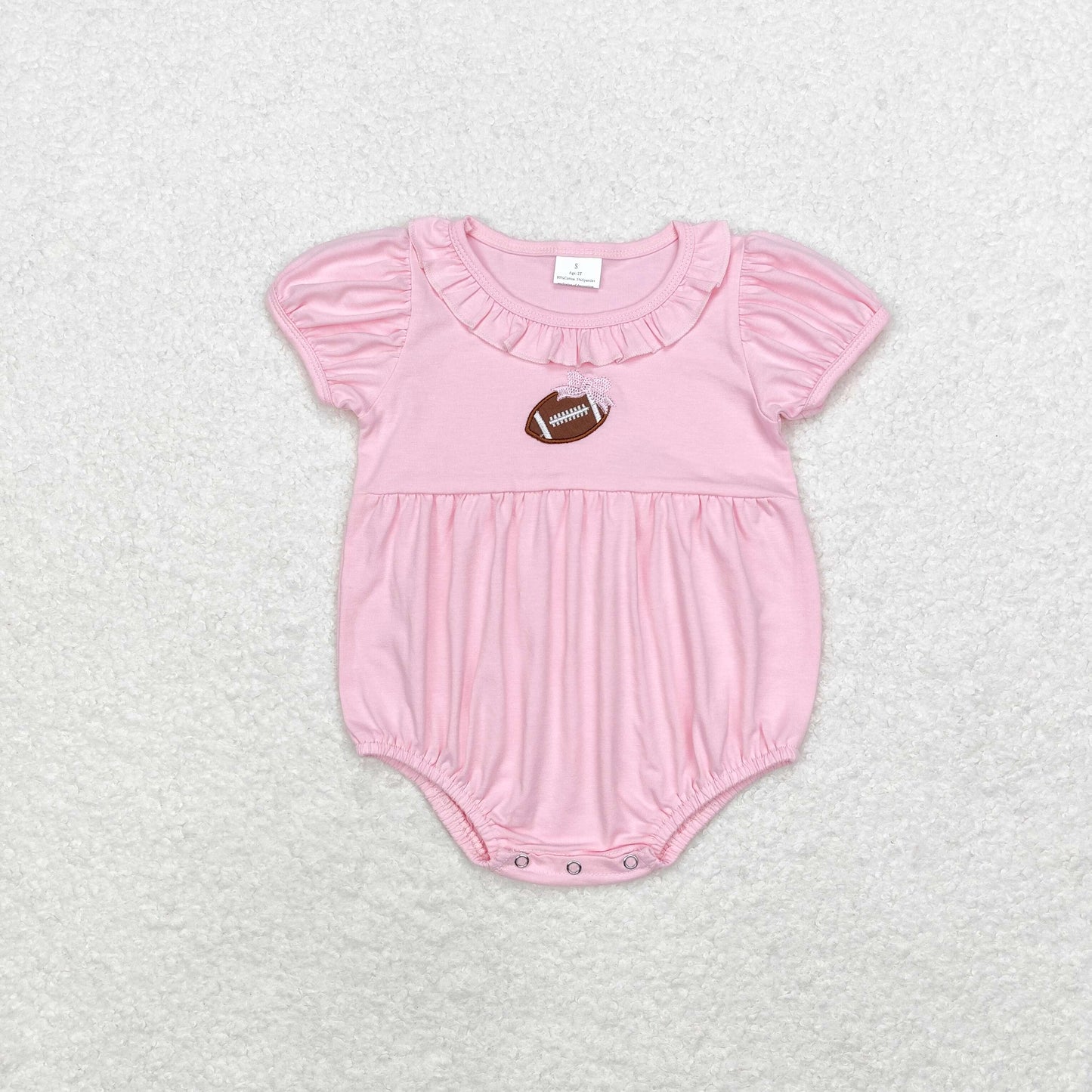 Football Romper Pink