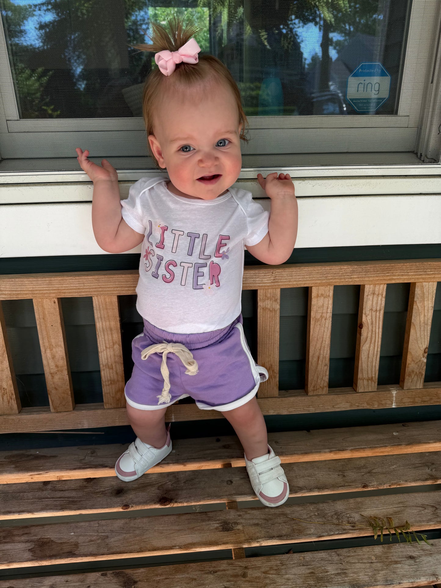 Purple shorts