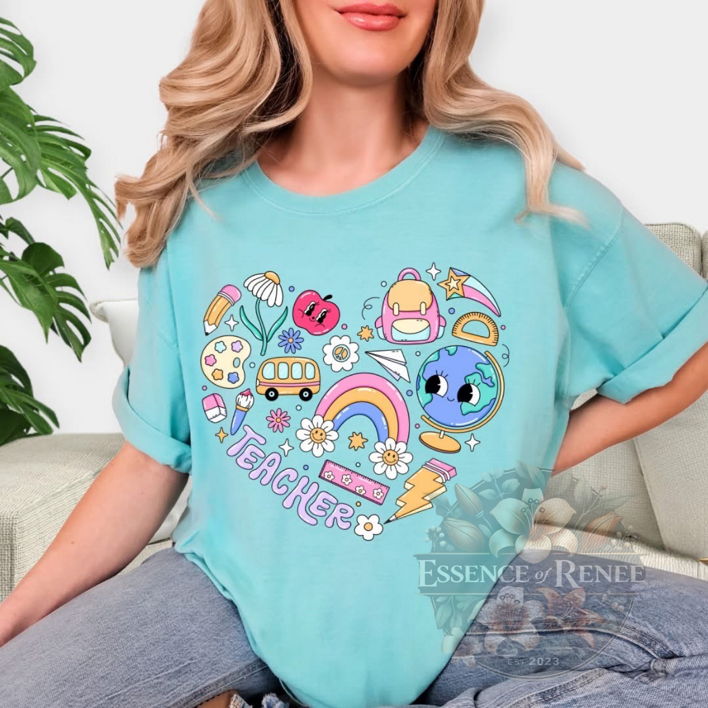 Teacher Heart Tee