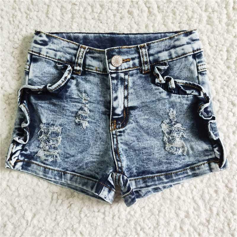 Denim Light Wash Shorts