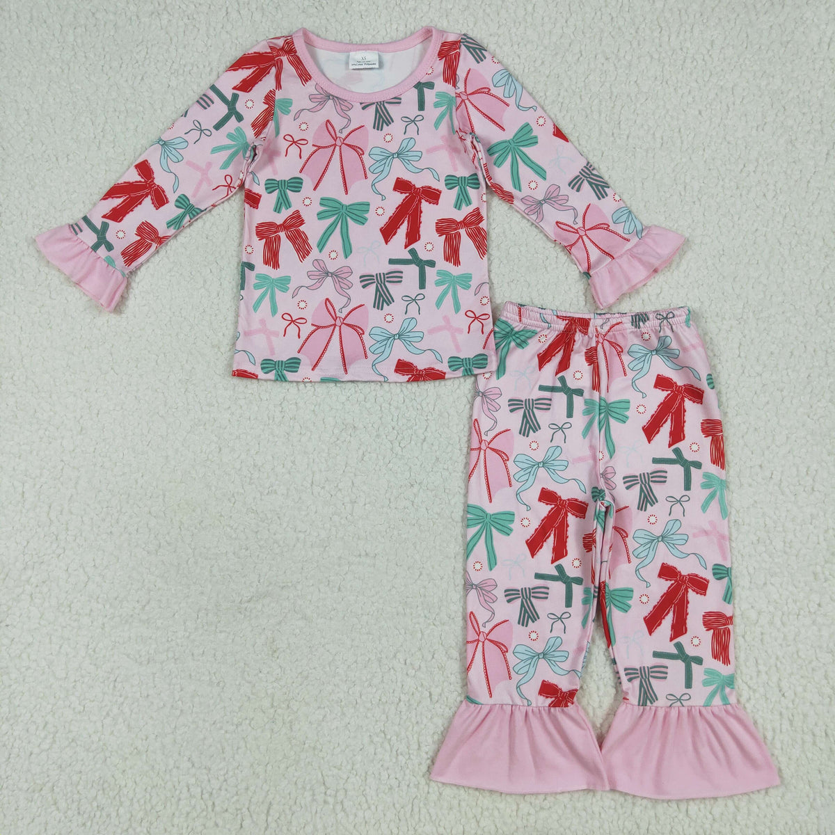 Christmas bows pjs