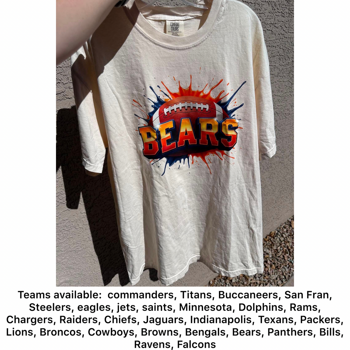 Football Paint Splatter
