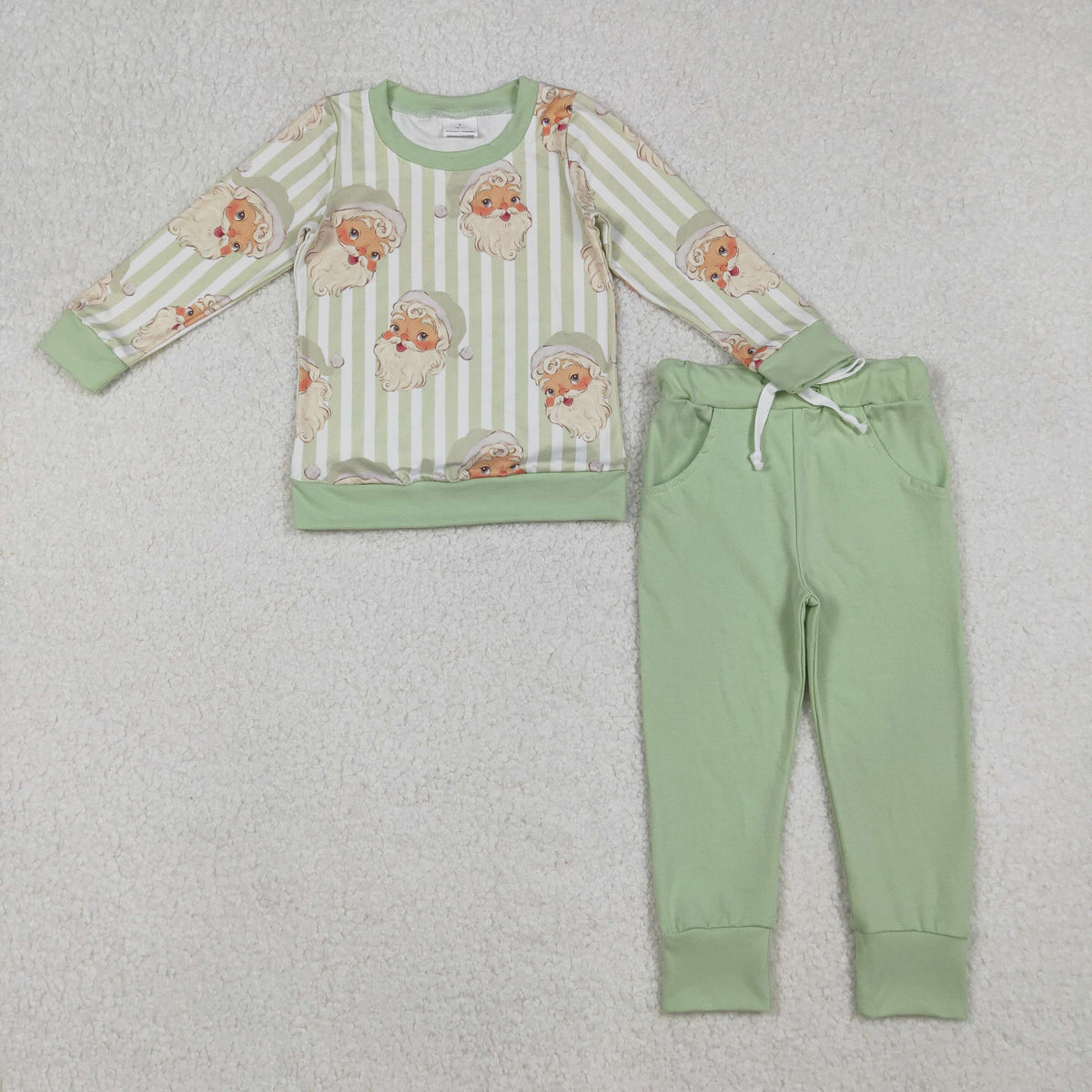 Green Santa set