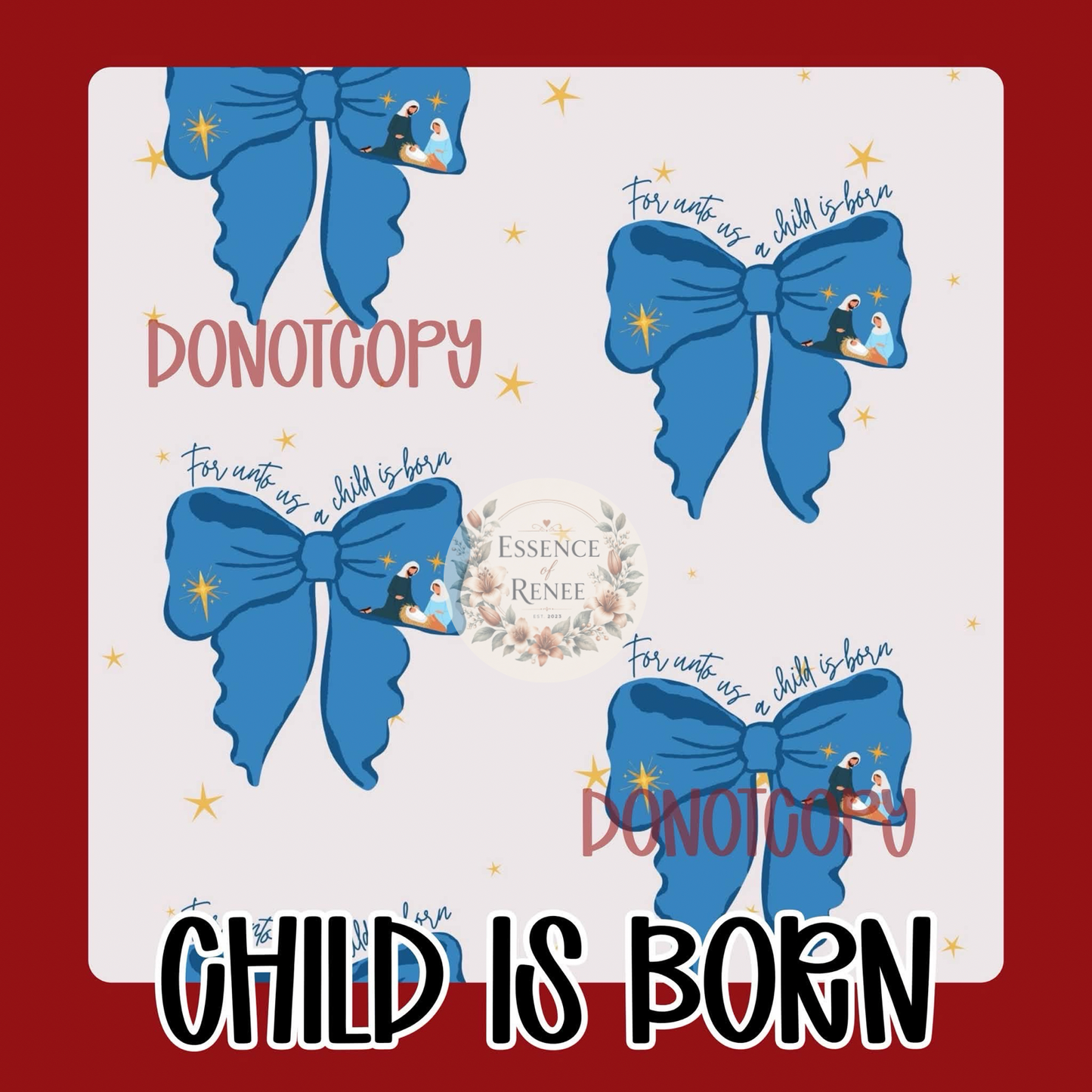Child is born PRE ORDER