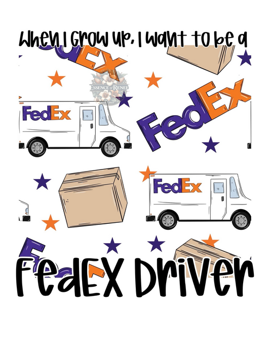 FedEx driver - ADULT PRE-ORDER