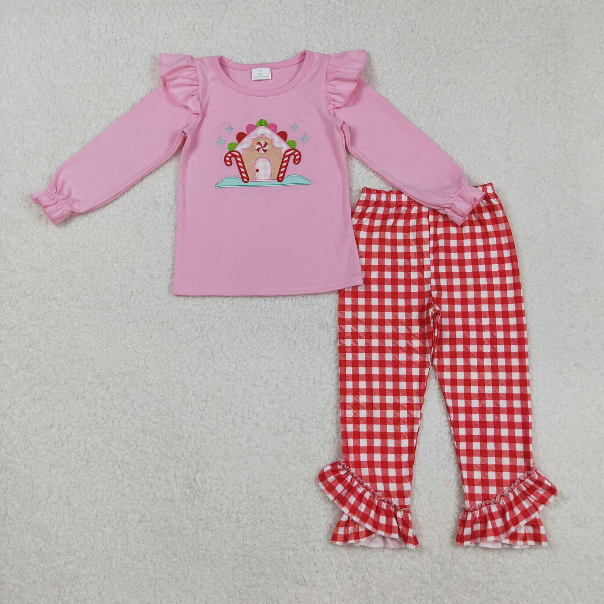 Pink gingerbread set