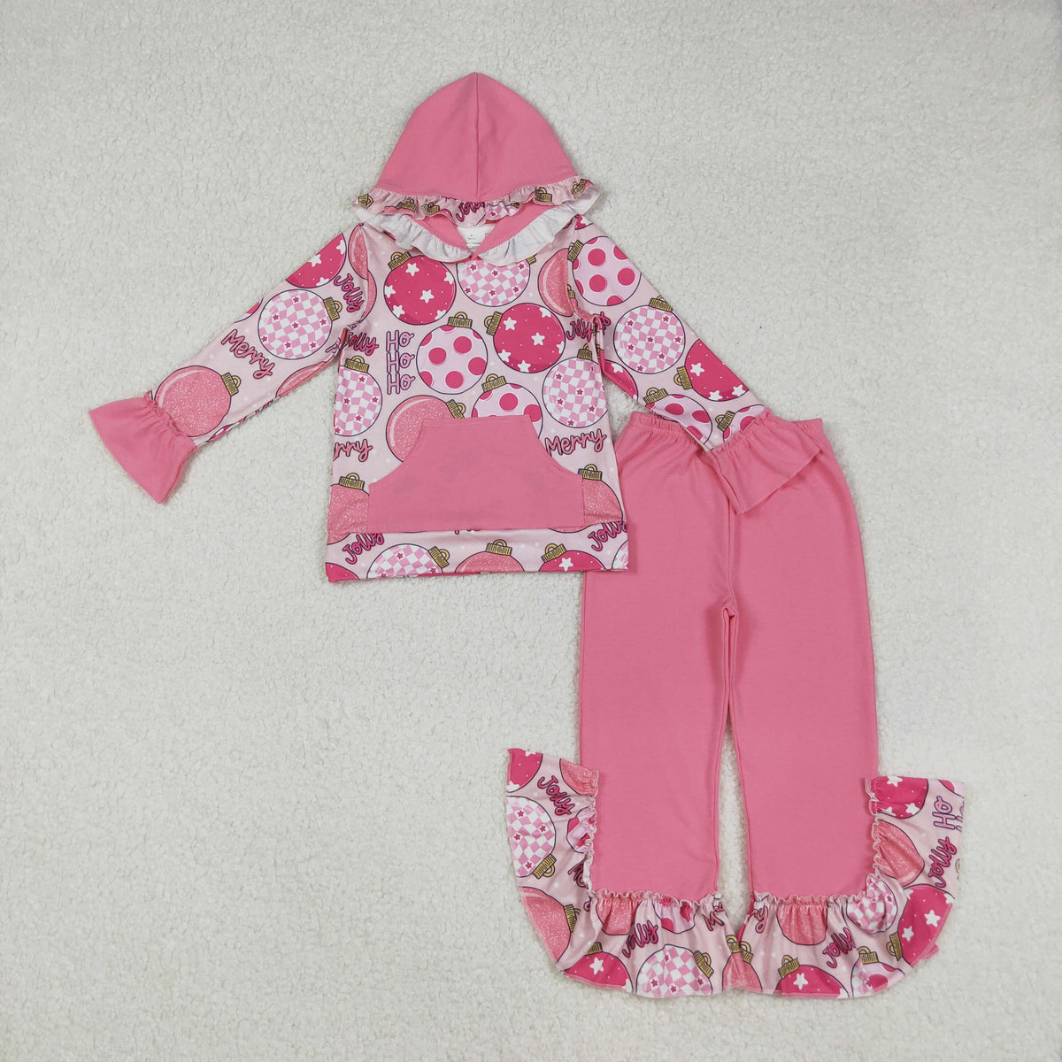 Pink ornament set