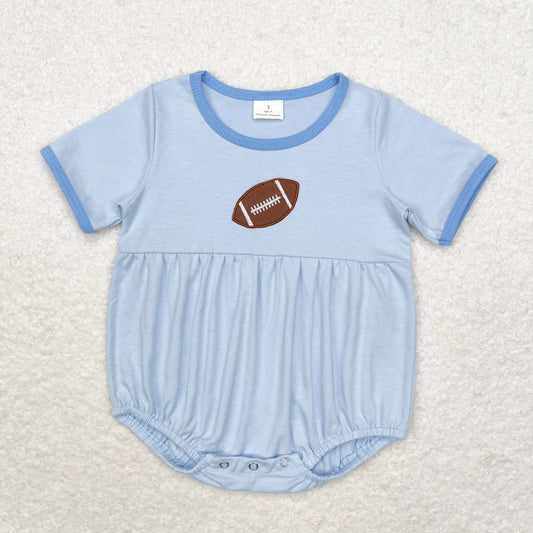 Football Romper Blue