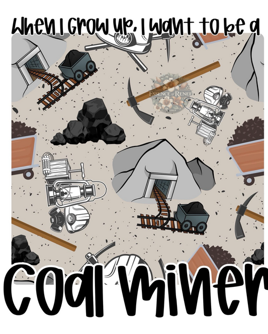 Coal miner - ADULT PRE-ORDER