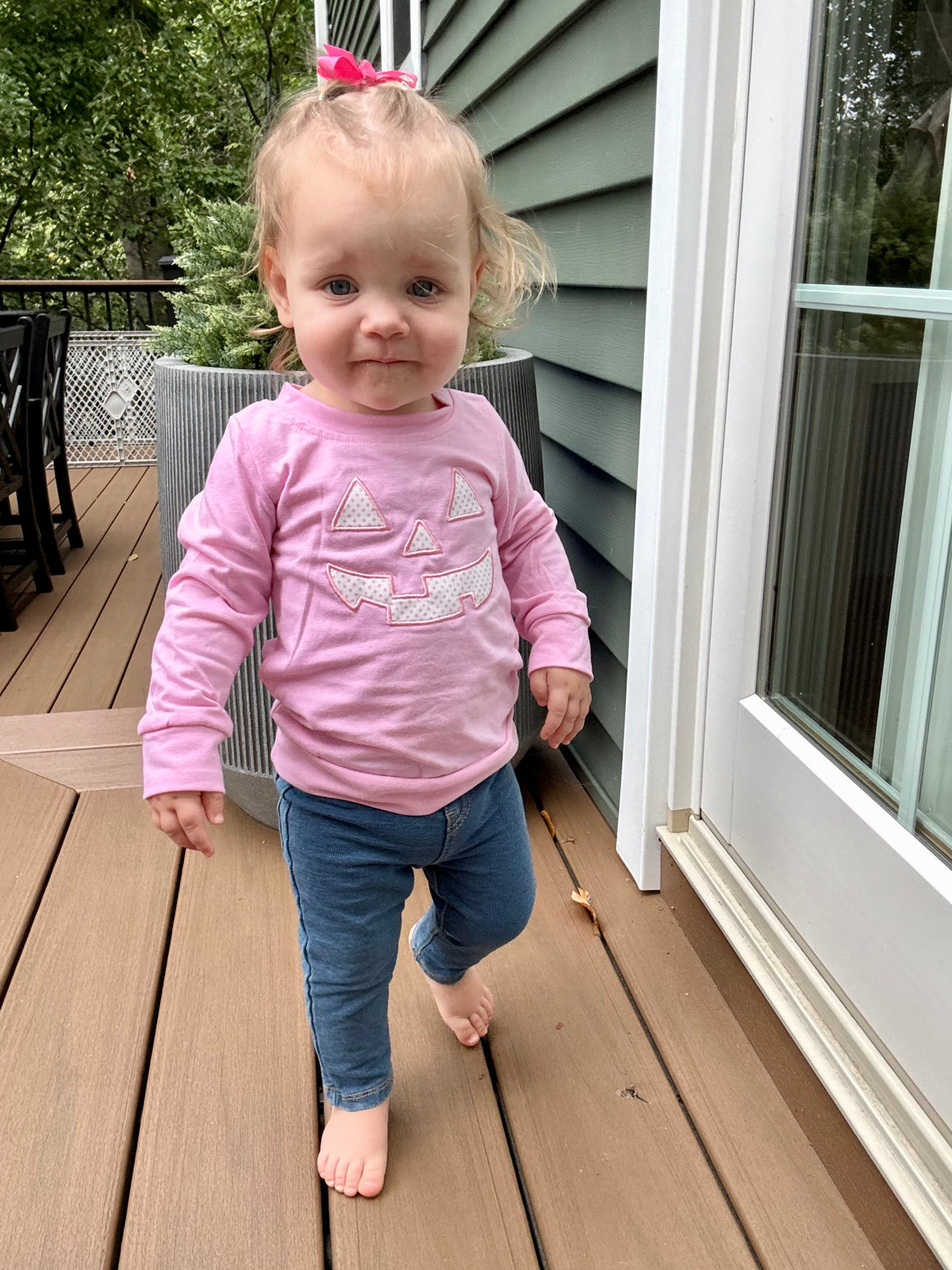 Pink Pumpkin Long Sleeve