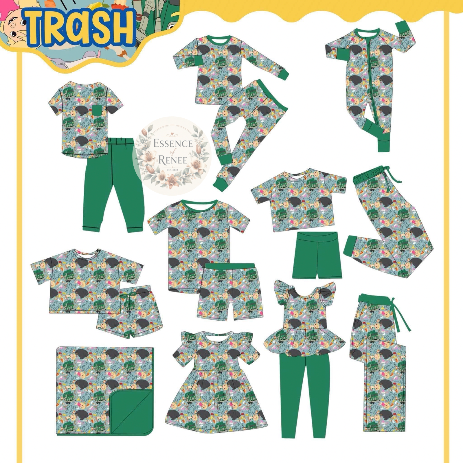 Trash - bamboo preorder