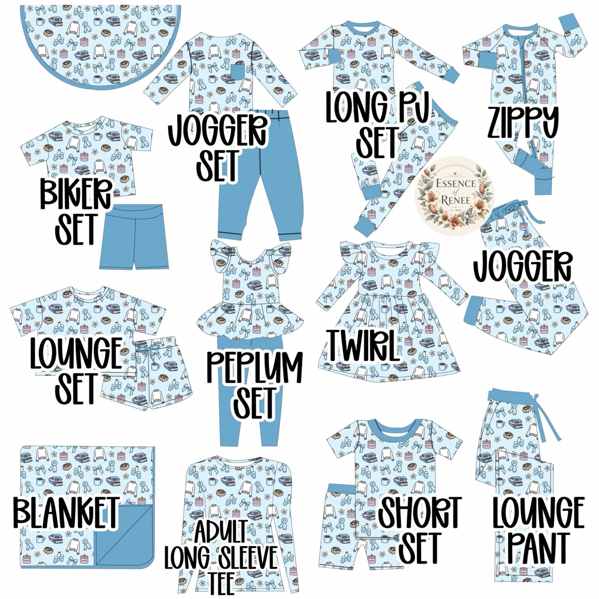 Winter girly  Bamboo Preorder