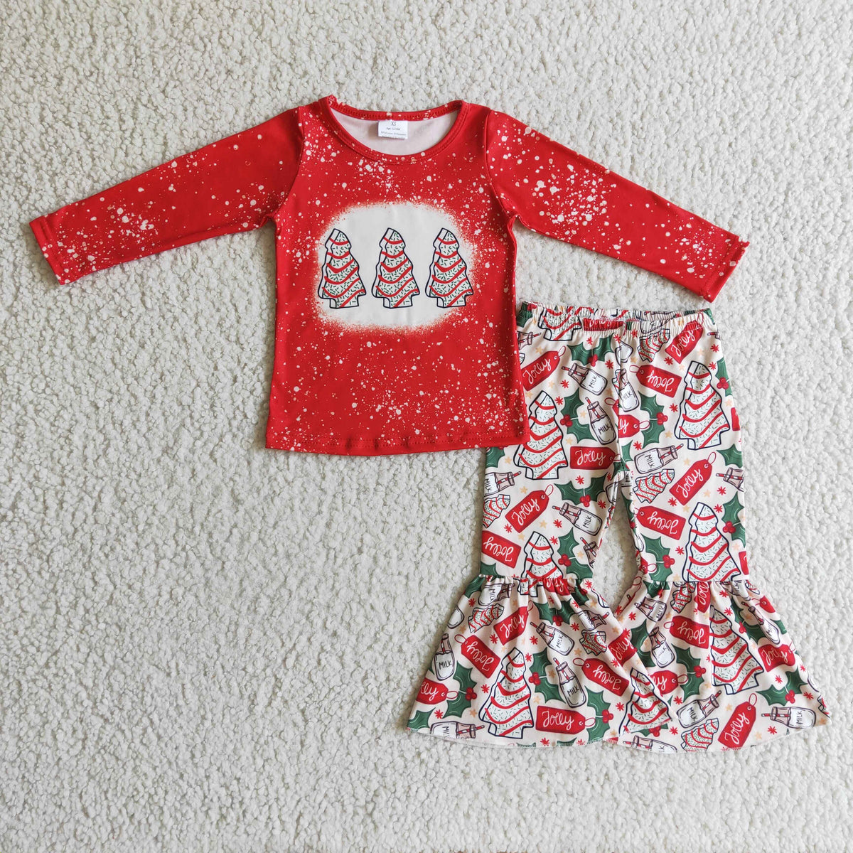 Tree cakes set