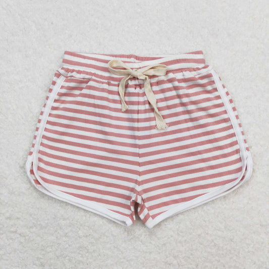 Pink stripes shorts