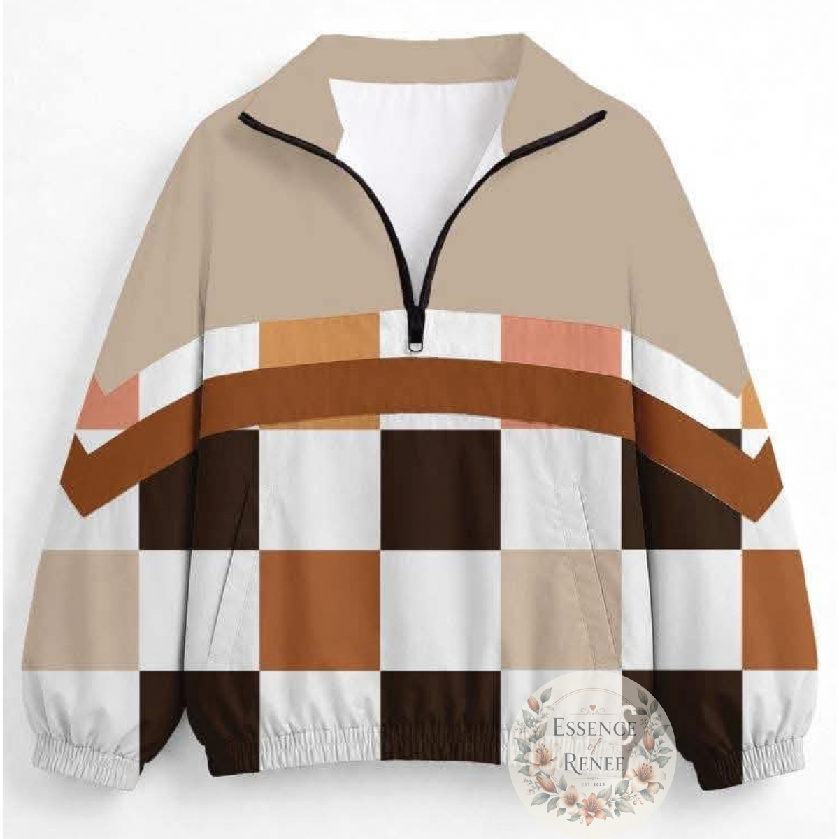 Sad Beige Checks (Tan)