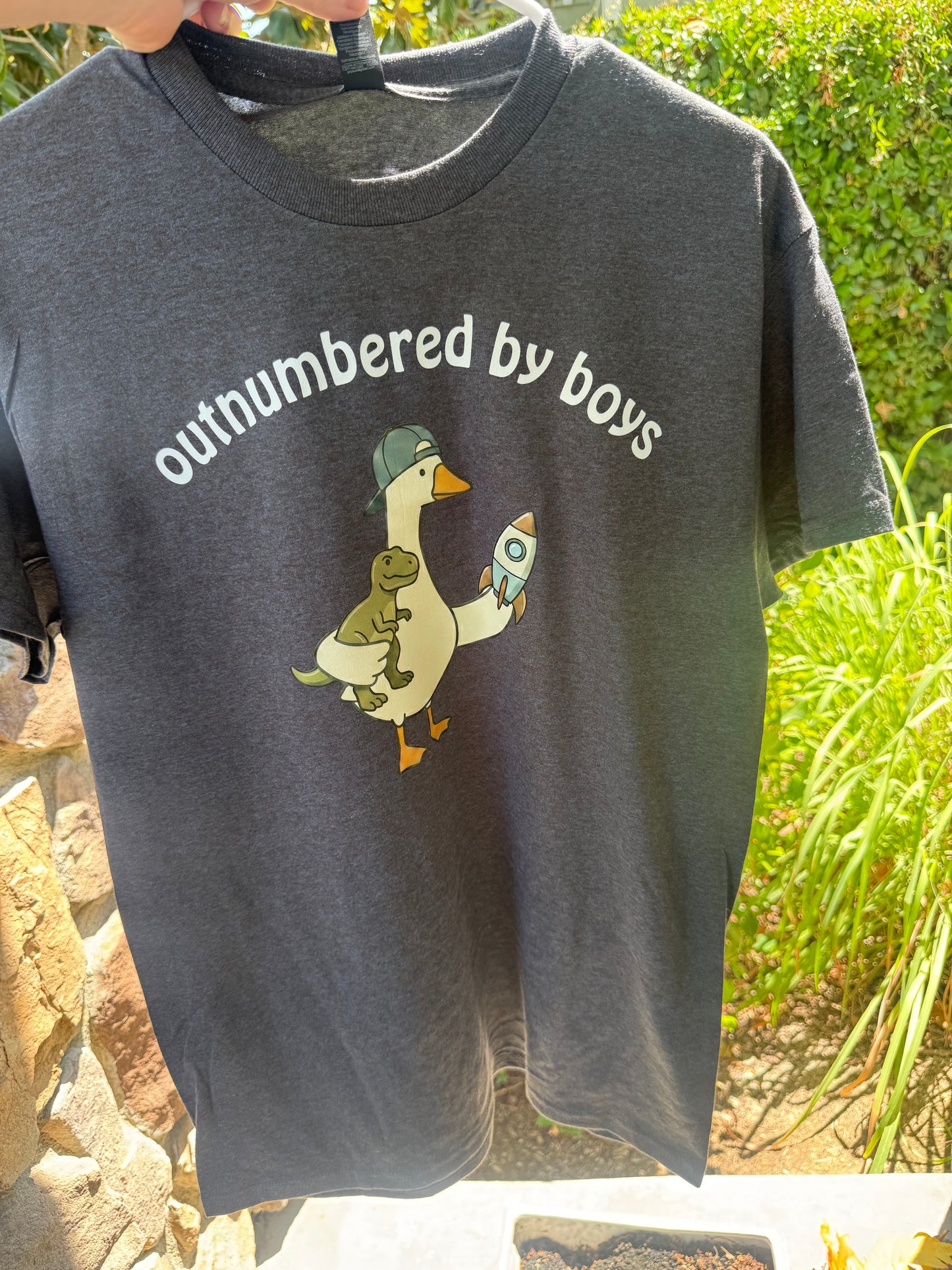 Outnumbered by boys