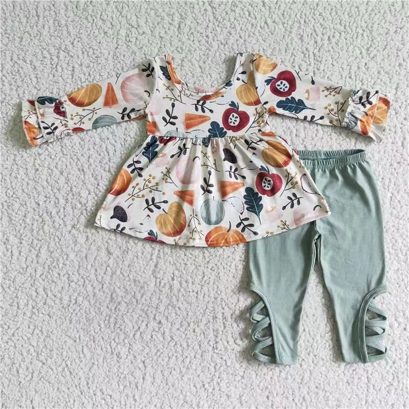 Sage pumpkin set