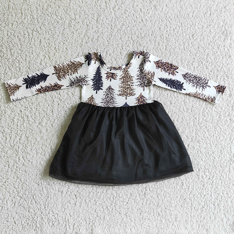 Black tulle dress
