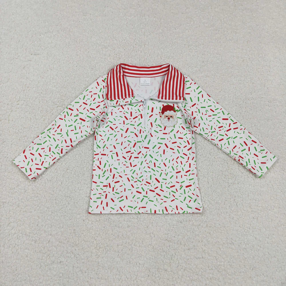 Santa quarter zip