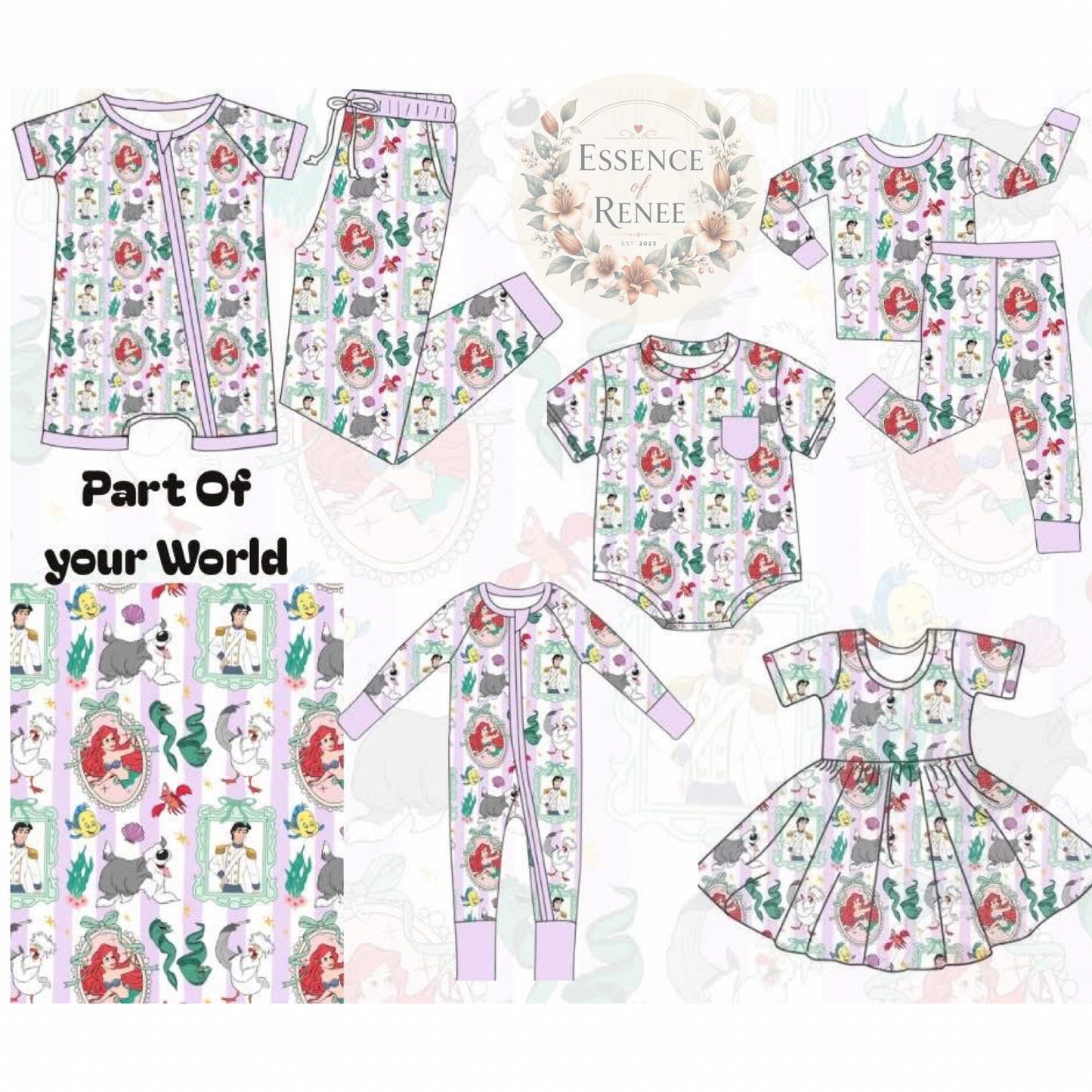 Mermaid Mash - Bamboo Pre-order
