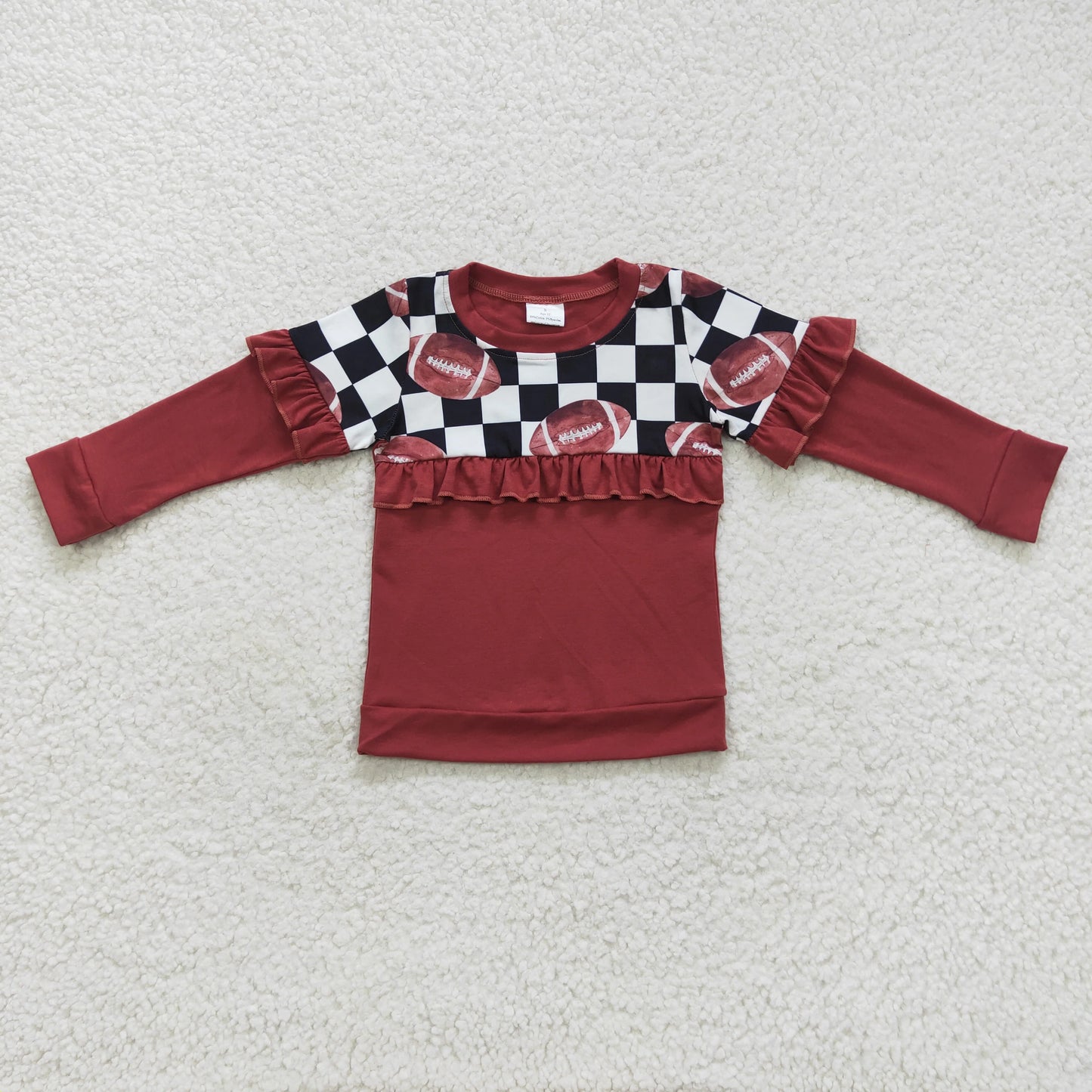 Football ruffle Longsleeve