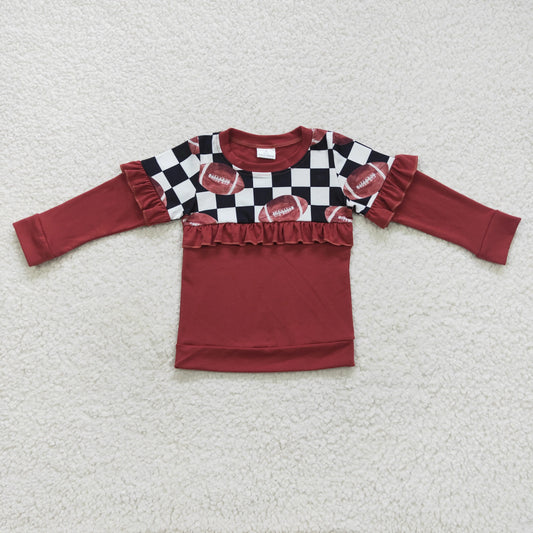 Football ruffle Longsleeve