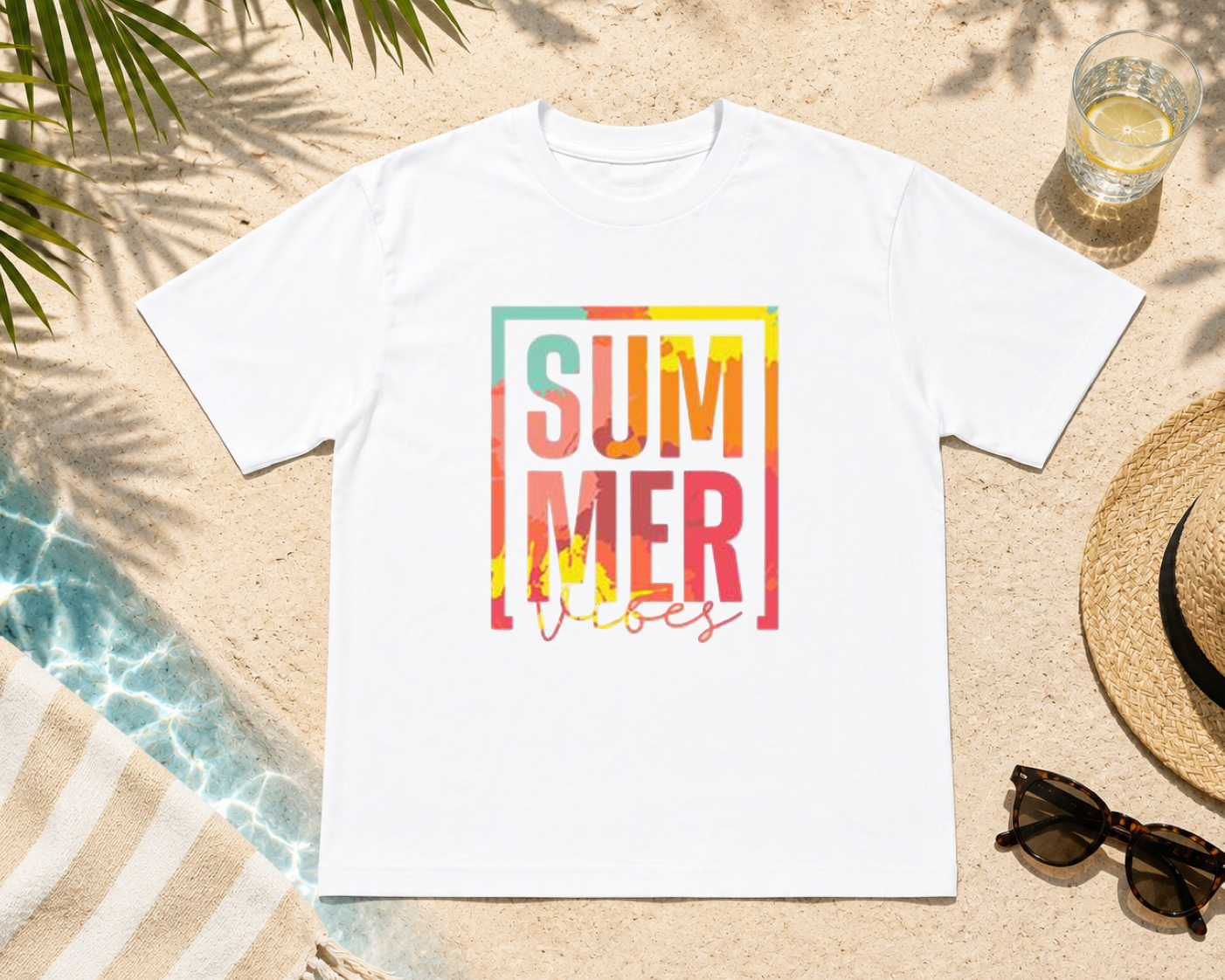 Summer vibes tie dye