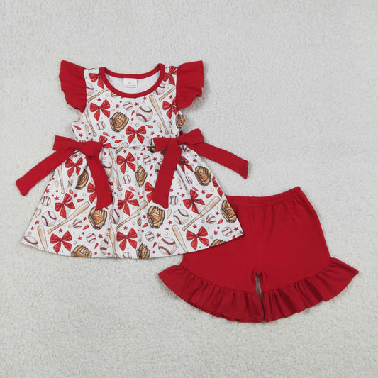 Baseball bows set
