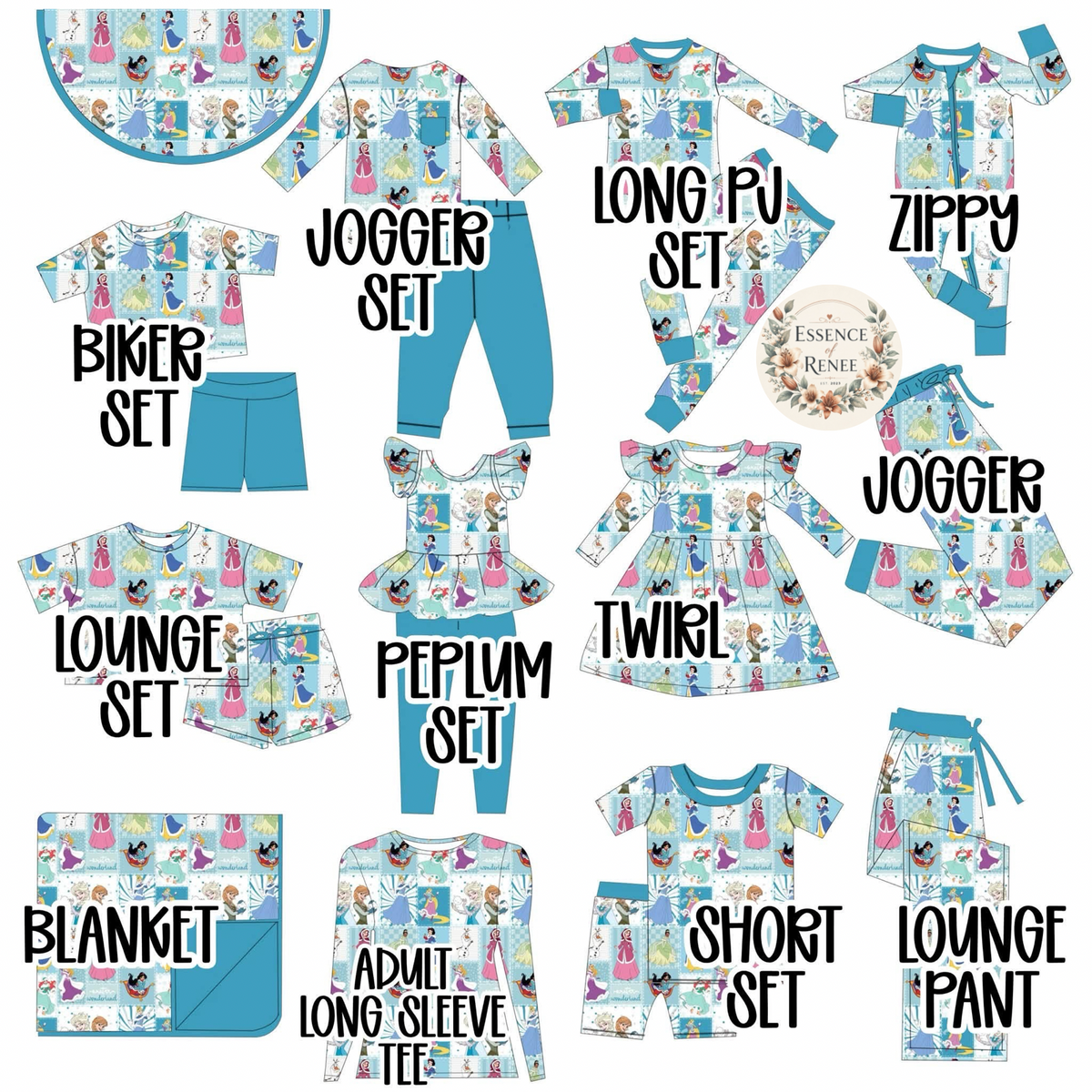 Princess friends Bamboo Preorder