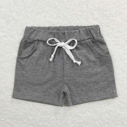 Grey pocket shorts