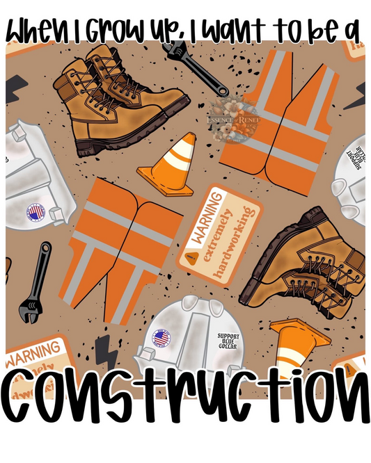 Construction   - ADULT PRE-ORDER