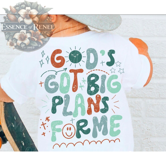Gods got big plans for me (boy)