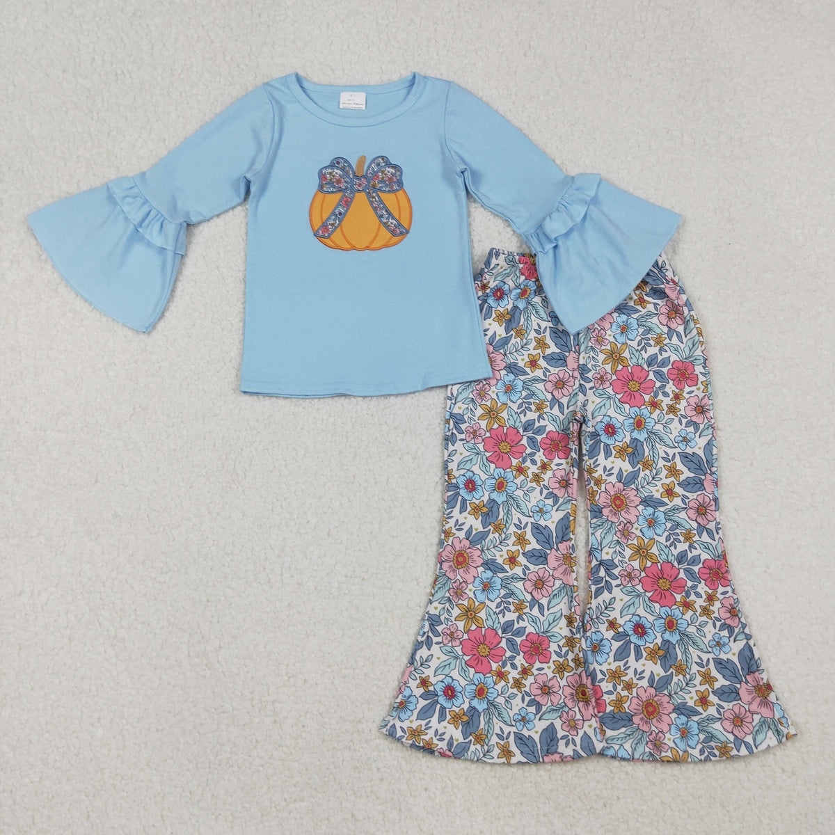 Blue pumpkin tunic