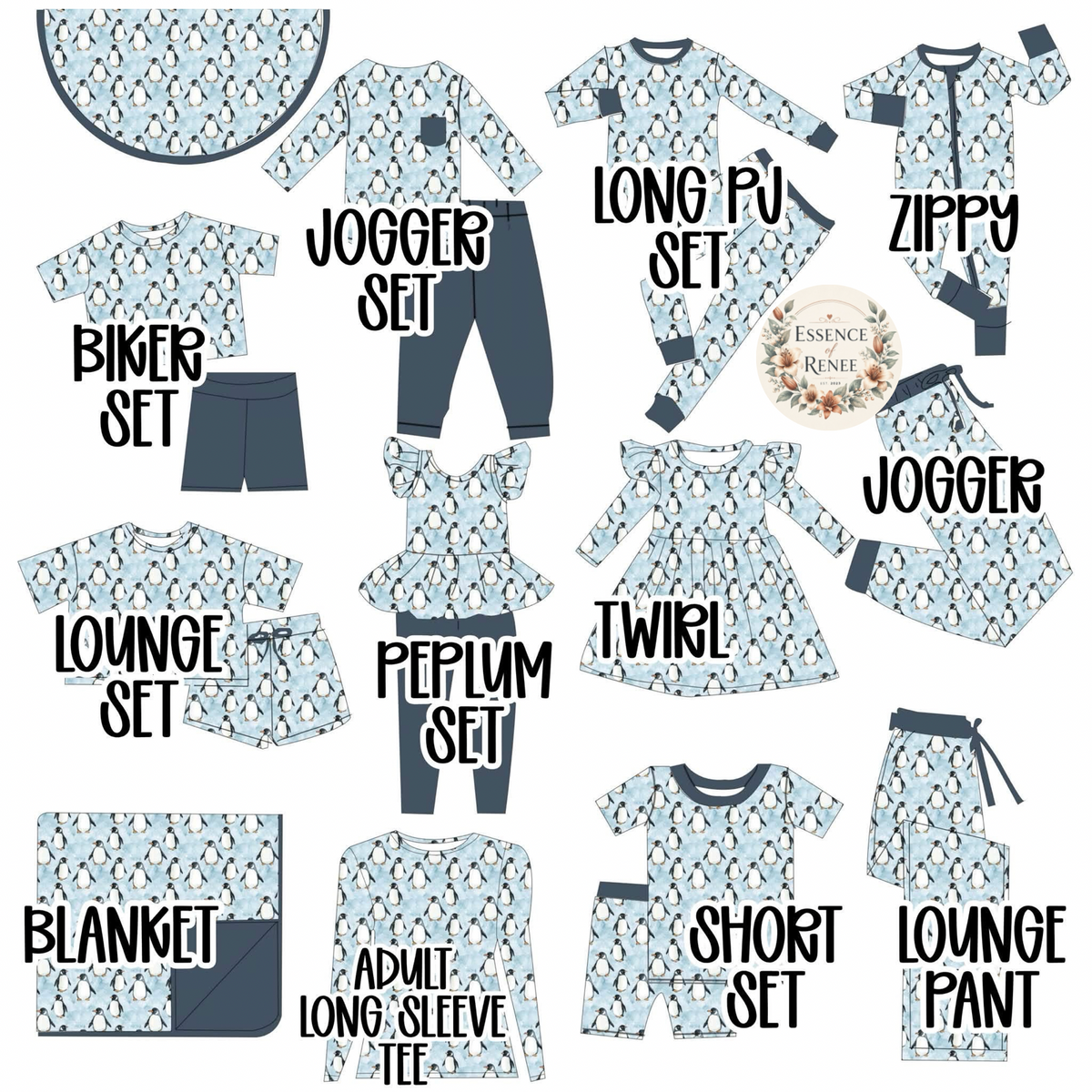 Snow penguin Bamboo Preorder