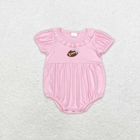Football Romper Pink