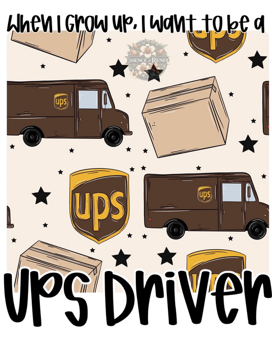 UPS Driver   - ADULT PRE-ORDER