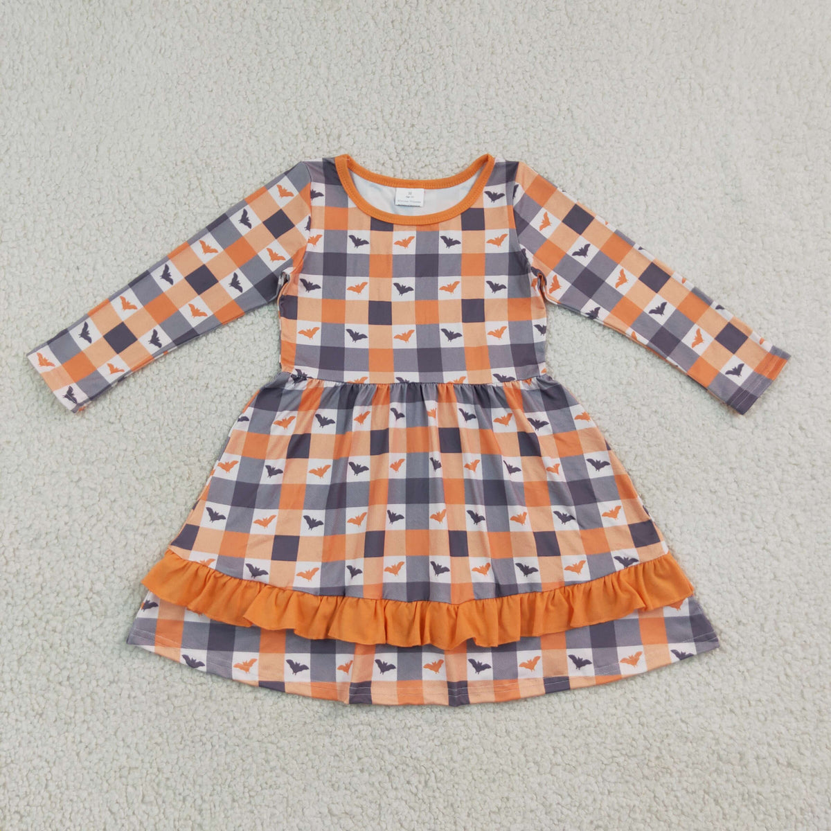 Plaid bats dress