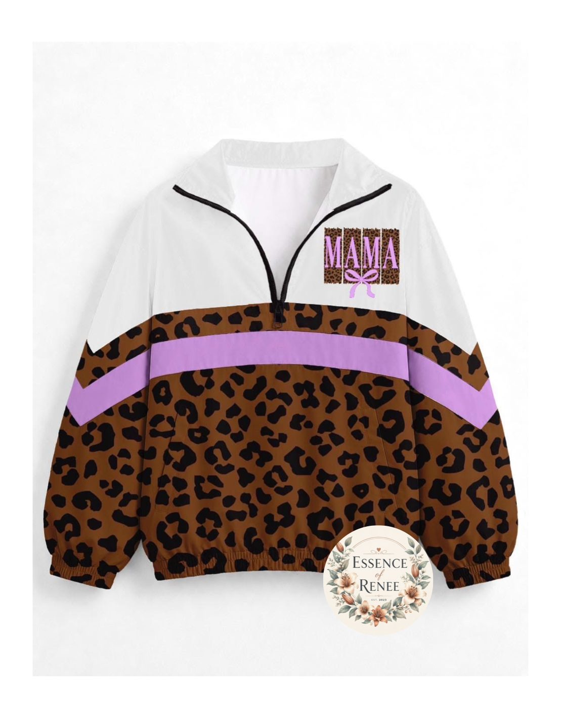 Purple Cheetah Mama