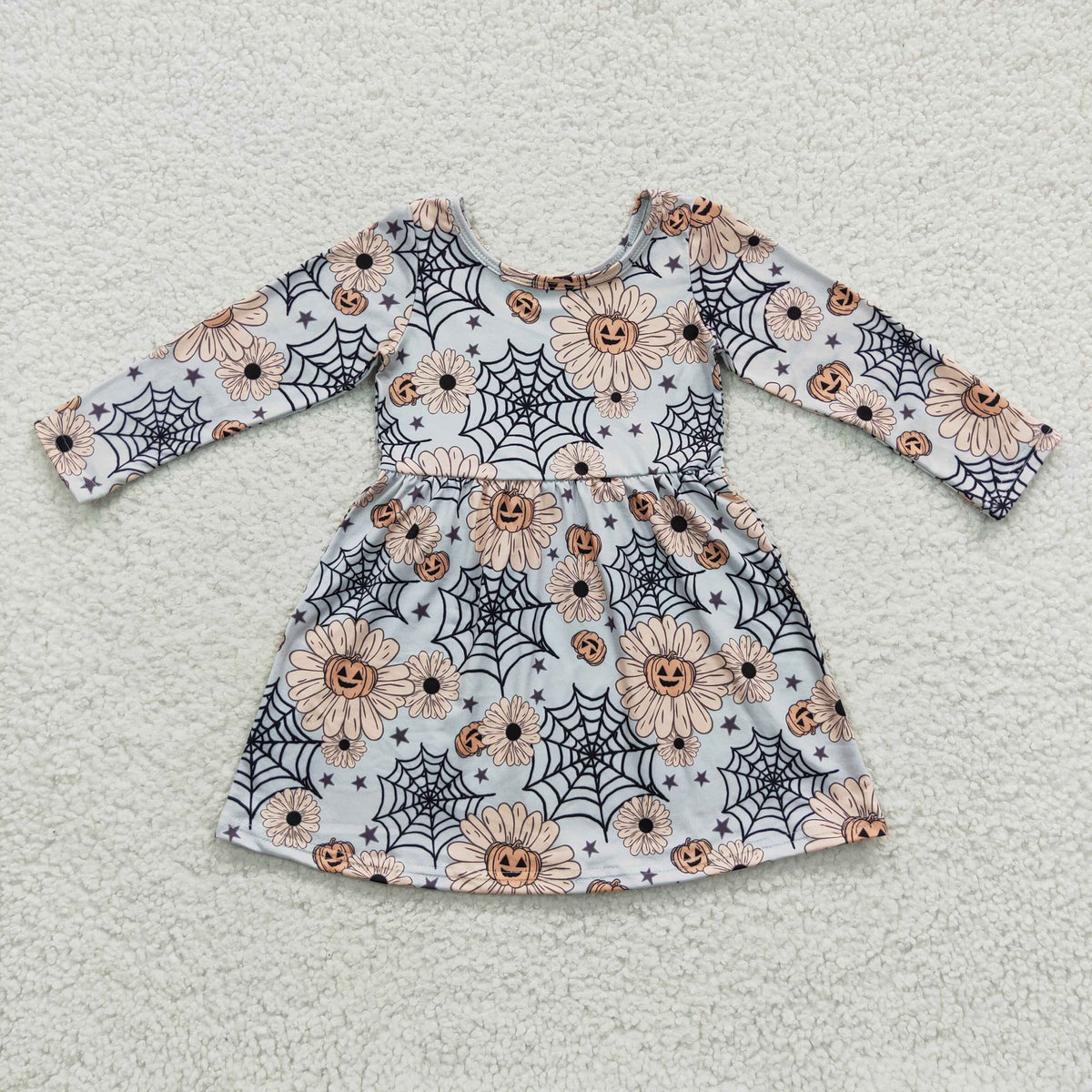 Floral Web Dress