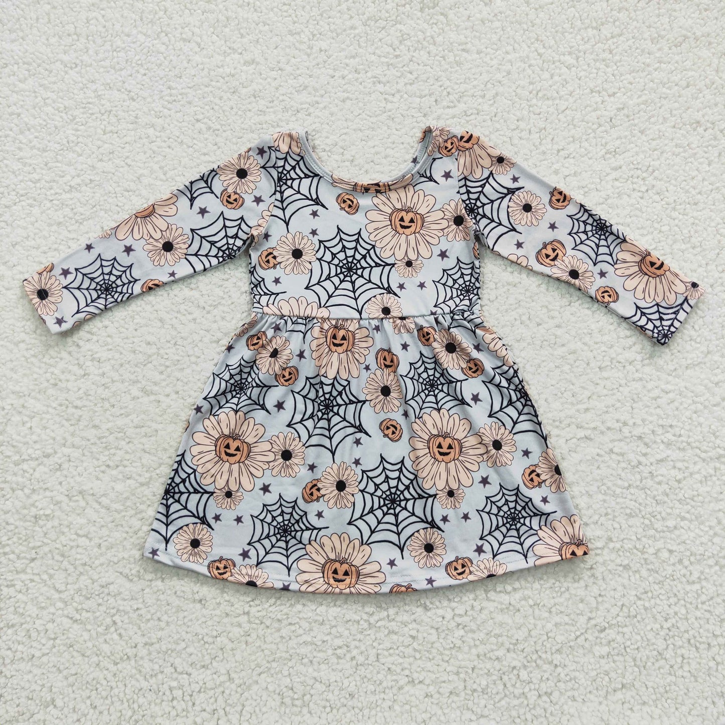 Floral Web Dress