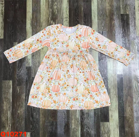 Pastel Pumpkin Dress
