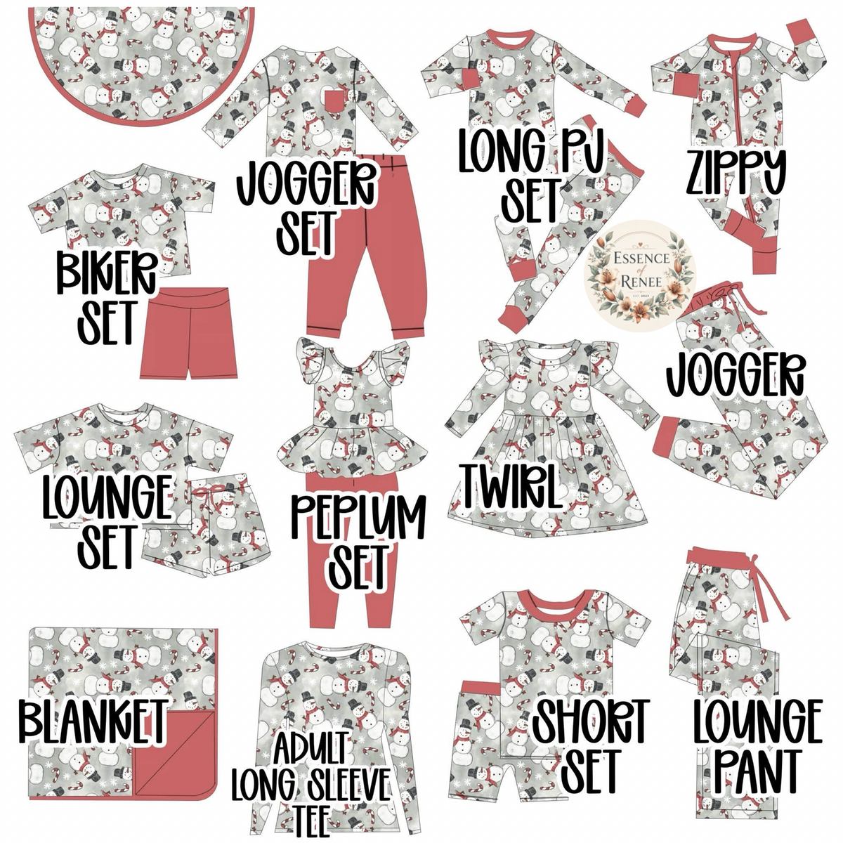 Snowman Bamboo Preorder