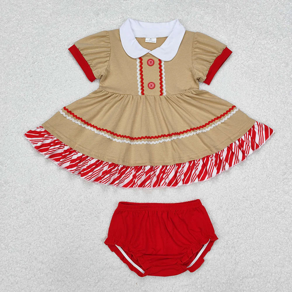 Gingerbread bummie set